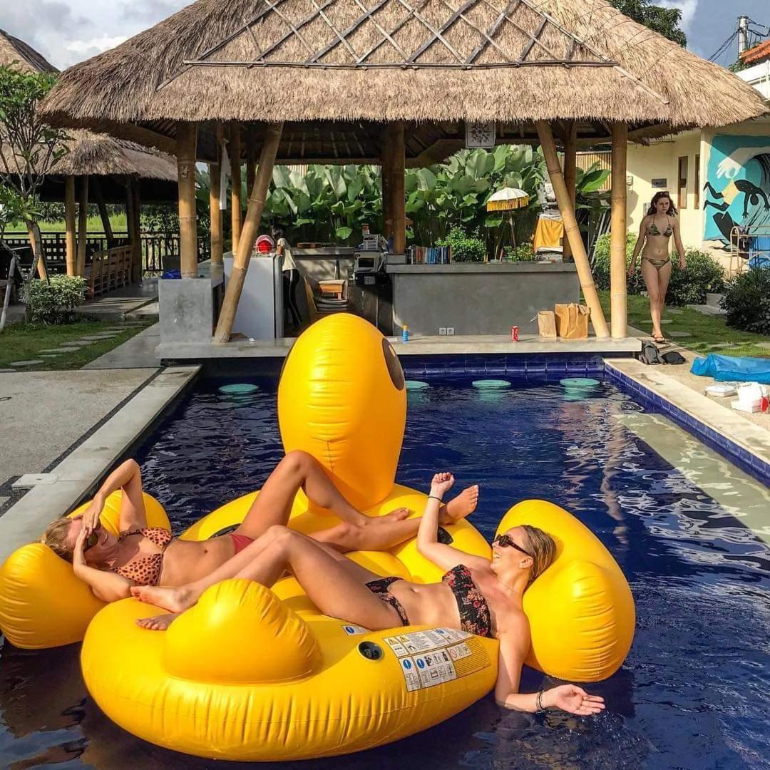 Castaway Hostel Canggu Εξωτερικό φωτογραφία
